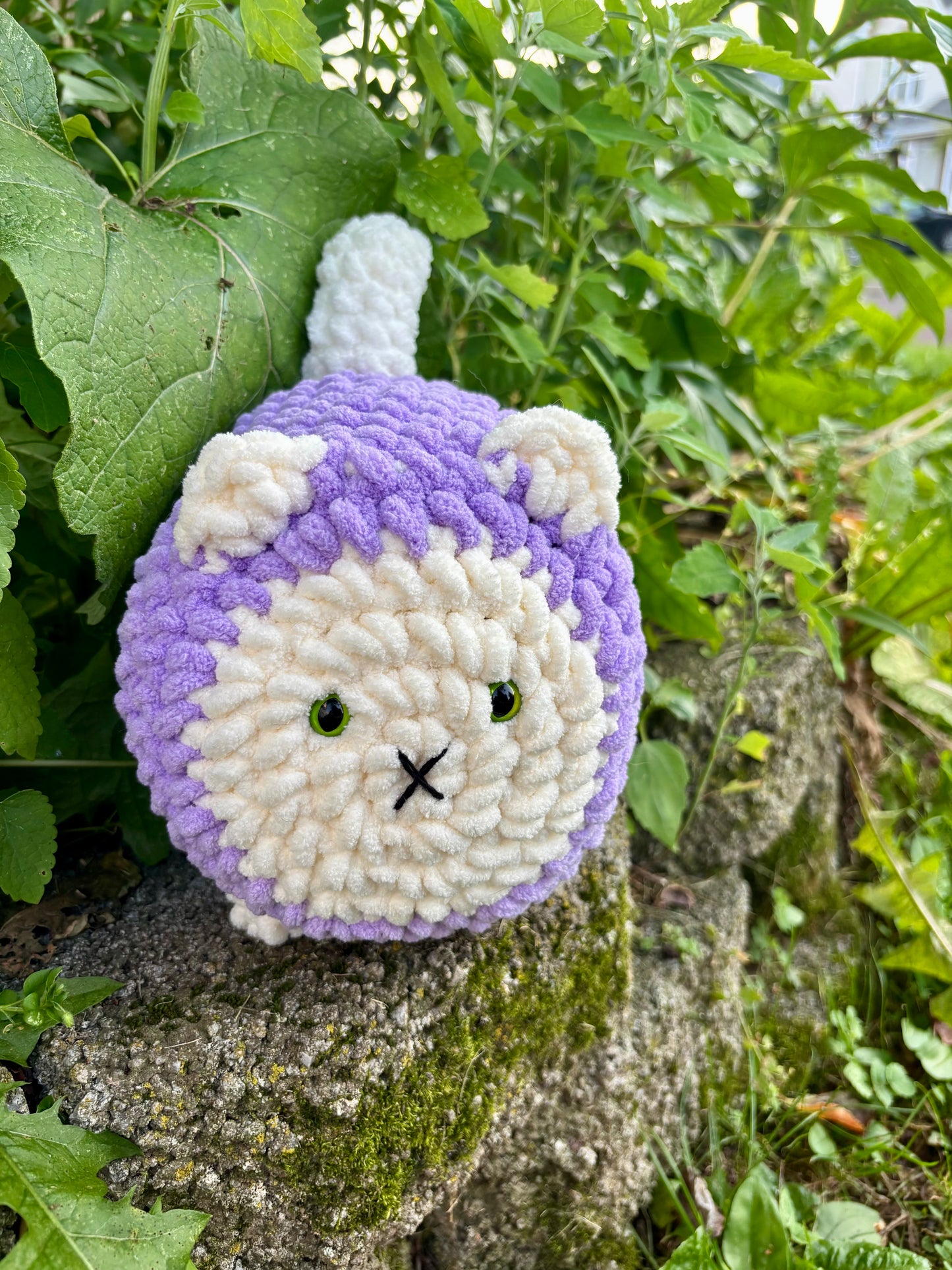 Purple Cat Plushie
