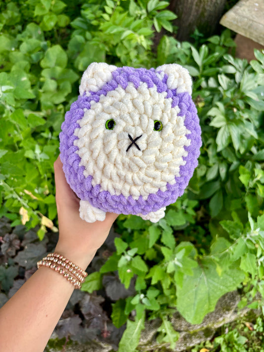 Purple Cat Plushie