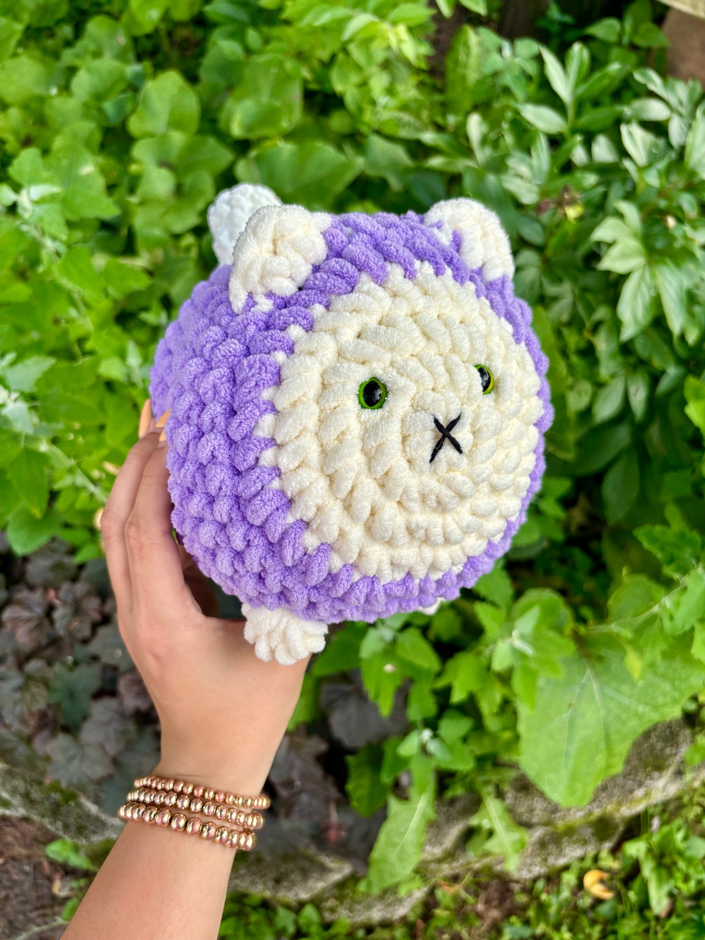 Purple Cat Plushie