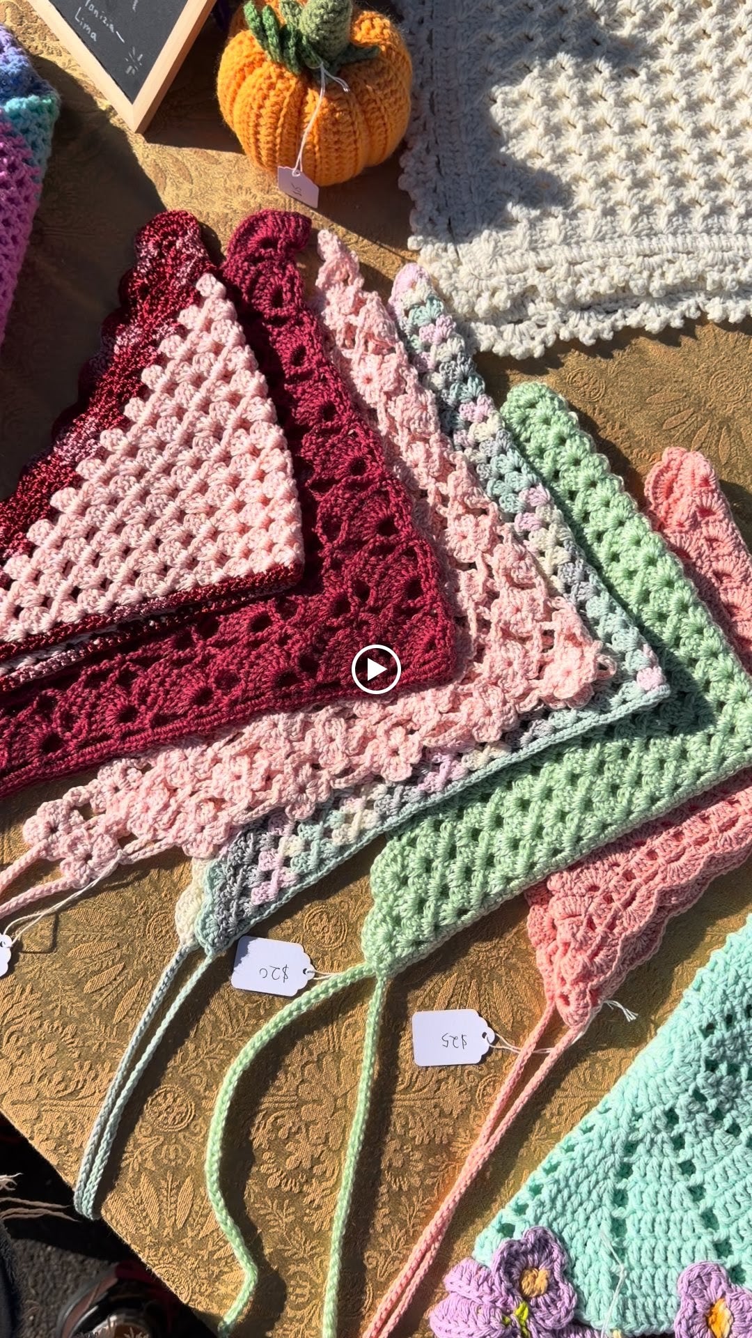 Crochet Market Bag Collection handmade crochet product view 1