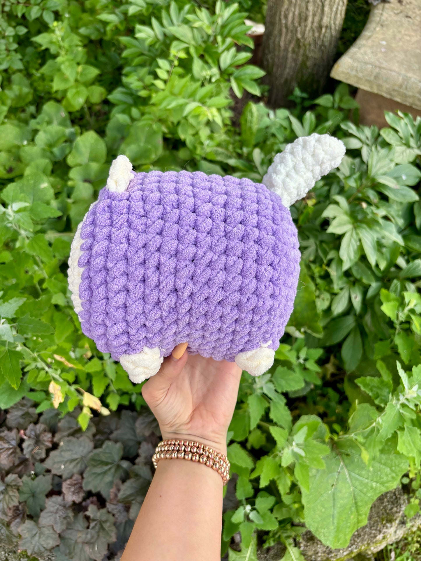 Purple Cat Plushie